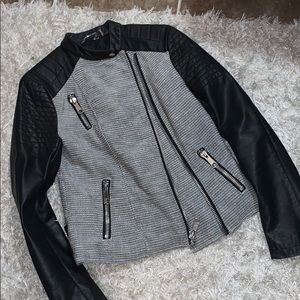 Black rivet jacket